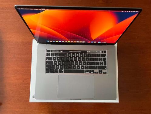 MacBook Pro 16 inch 2019 model space grey touch bar 2020
