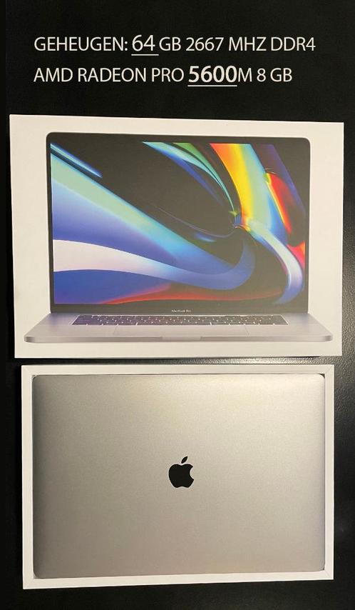 MacBook Pro 16-inch 2019, Radeon 5600  64 Gb