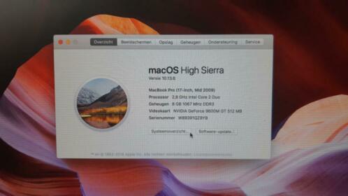 MacBook PRO 17 inch 2.8 GHz 2x USB 3.0 Matte HI-RES