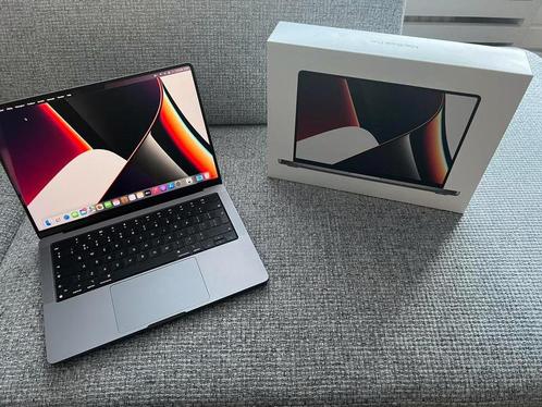 MacBook Pro 2021-14 inch-M1-16GB-512GB-Bon-6mnd oud-garantie