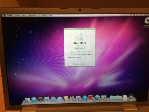 MacBook pro 4.1 met nieuwe accu