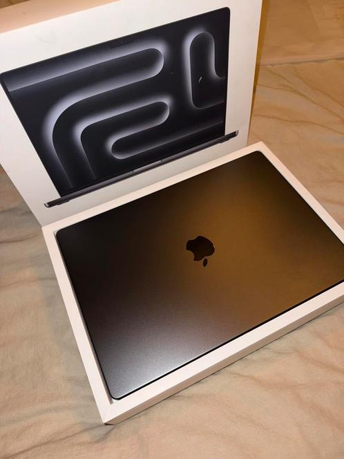 MACBOOK PRO M3 SPACEBLACK TE KOOP