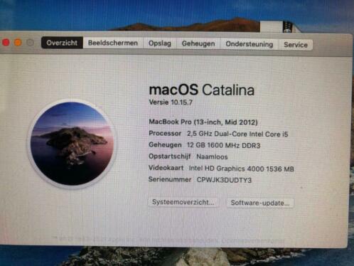 Macbook Pro mid-2012