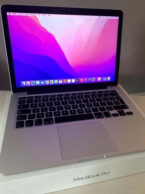 MacBook Pro (Retina, 13quot, 128 gb, 2015) incl. oplader  doos