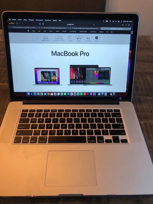 MacBook ProIntel i7 2,5ghz 16gb500gb. Nieuwe batterij.