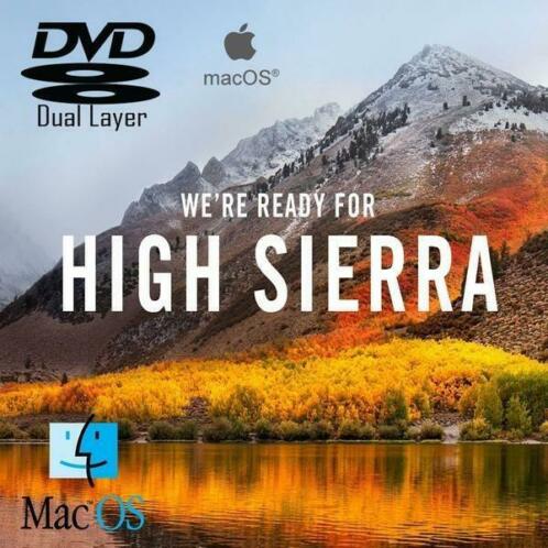 Macos high Sierra 10.13.3 ISO installatie dvd