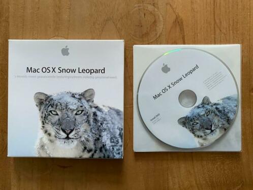 MacOS X Snow Leopard installatie Disc