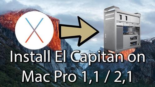 MacPro1,12,1 OSX El Capitan USB installer, Inclusief Update