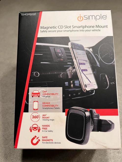 Magnetic - Smartphone Mount  Houder  - Nieuw