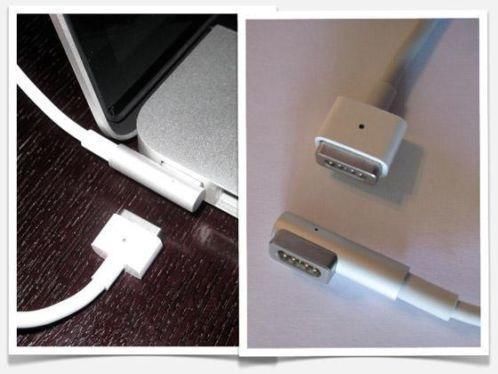 MagSafe1 MagSafe2 MacBook Oplader Lader Adapter Voeding 