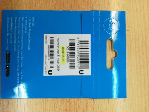 Makkelijk nummer Prepaid simkaart