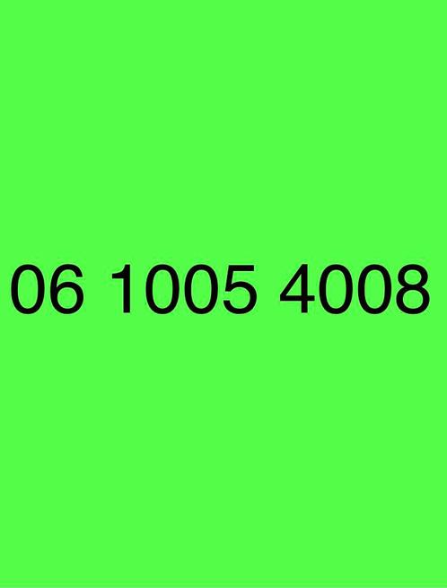Makkelijke Telefoonnummer - 06 100 54 008
