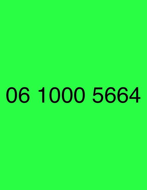 Makkelijke Telefoonnummer - 06 1000 5664