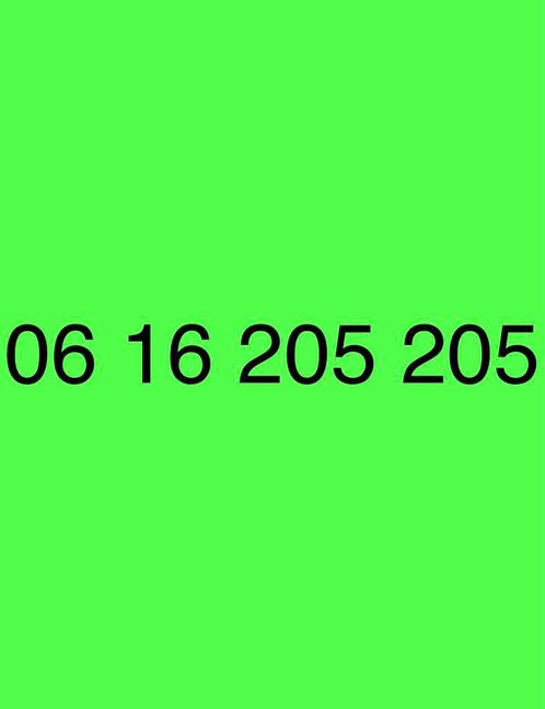 Makkelijke Telefoonnummer - 06 16 205 205
