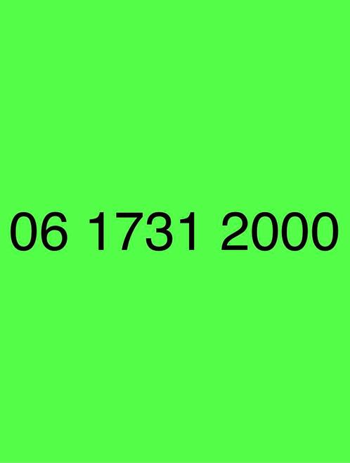 Makkelijke Telefoonnummer - 06 17 312 000