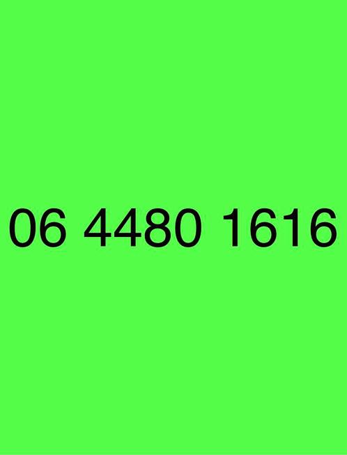 Makkelijke Telefoonnummer - 06 4480 1616