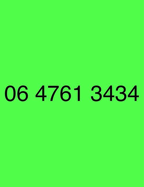 Makkelijke Telefoonnummer - 06 4761 3434