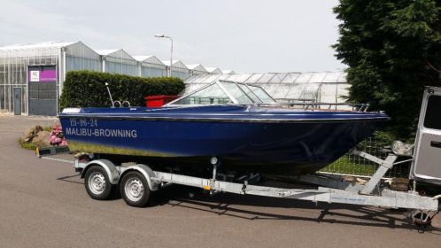 MALIBU BROWNING 5.20 MERCRUISER 1500.-inruilkoopje