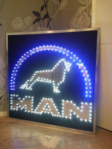 MAN tga tgs tgx led verlichting ledlogo039s raam logo039s 