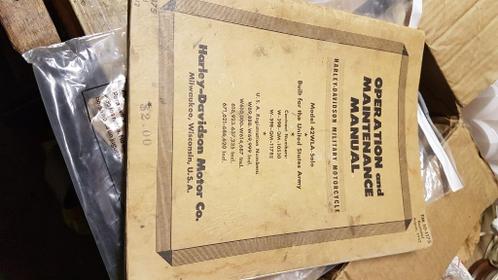 manual harley wla augustus 1942 origineel