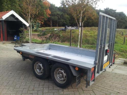 MARGE Ifor Williams 2 ton machinetransporter oprijwagen