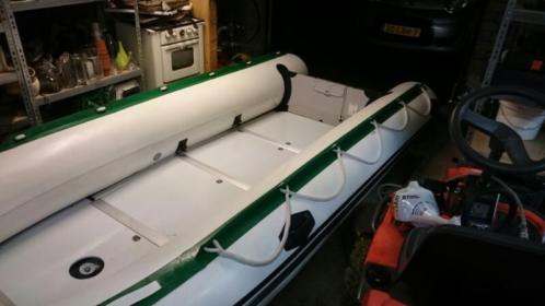 marine, type SS-420, 4x luchtkamer, houten bodem, opvouwbaar