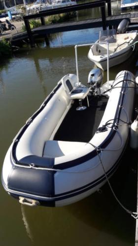 Marinesports RIB 430 2013 met Honda BF15 2017 elekt. start 