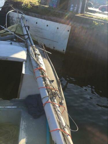 Mast en Giek Felucca Kornatie (Koopmans)