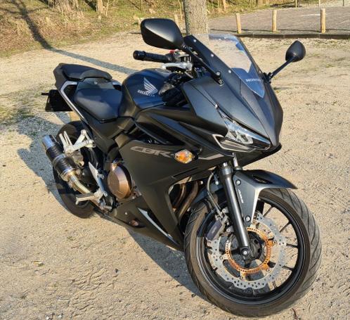 Mat zwarte Honda CBR 500R te koop