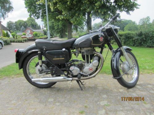 Matchless G80 500cc 1 cylinder bouwjaar 1957