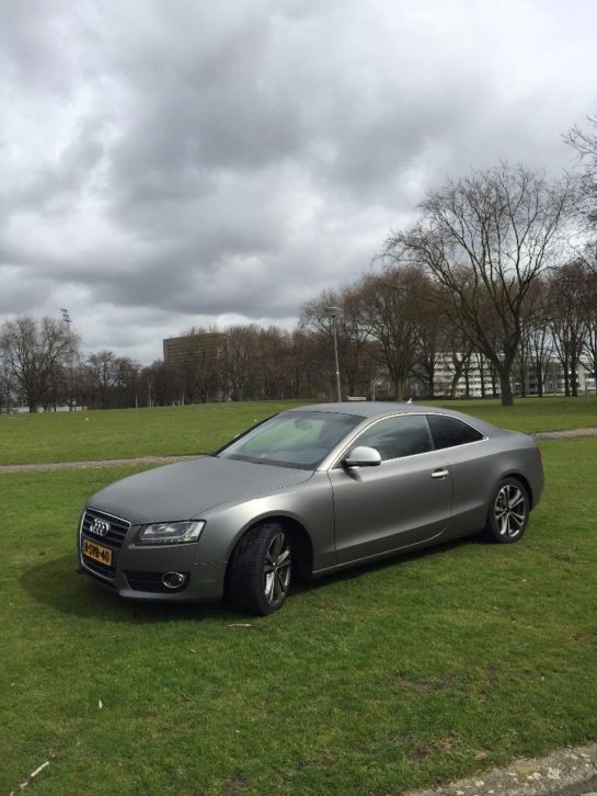 Matgrijs A5 2.7 TDI Coupe S line Full Options