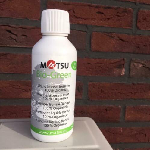 matsu bio green vloeibare bonsai mest NPK 4-3-6 250ml.