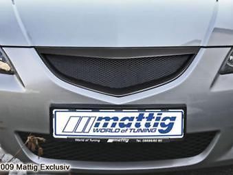 MATTIG SportGrill zonder logo Mazda 3 bouwjaar 2003-2006