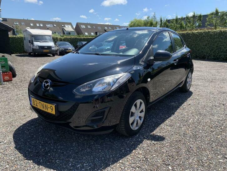 Mazda 2 1.3 55KW 5DRS 2012 Zwart Airco