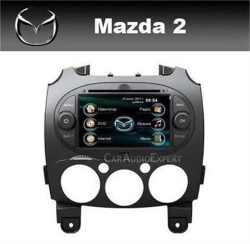Mazda 2 radio navigatie bluetooth USB DVD iPod RoadRover