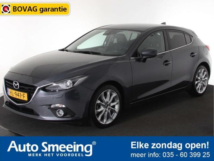 Mazda 3 2.0 GT-M Leder Navigatie Xenon Elke Zondag Open