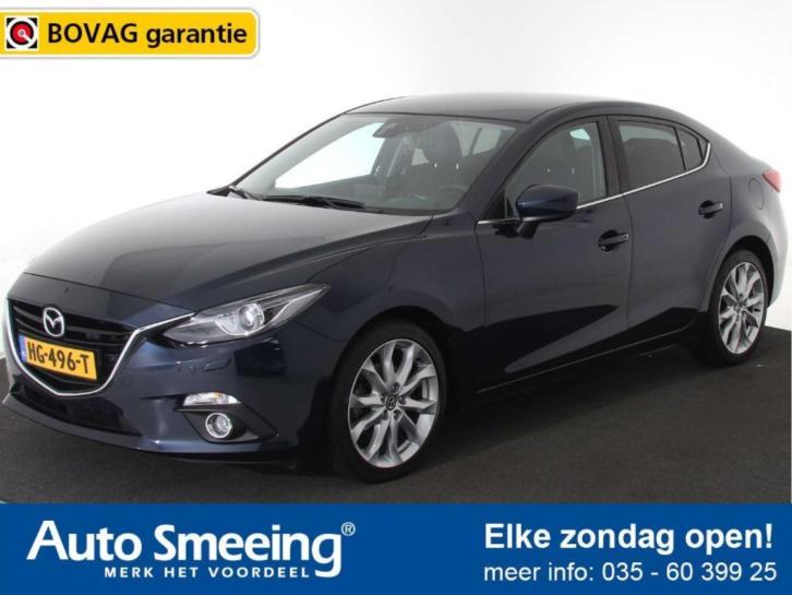 Mazda 3 2.0 GT-M Leder Navigatie Xenon Elke Zondag Open