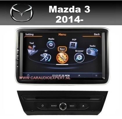 Mazda 3 2014- radio navigatie gps dvd usb bluetooth 3G wifi 