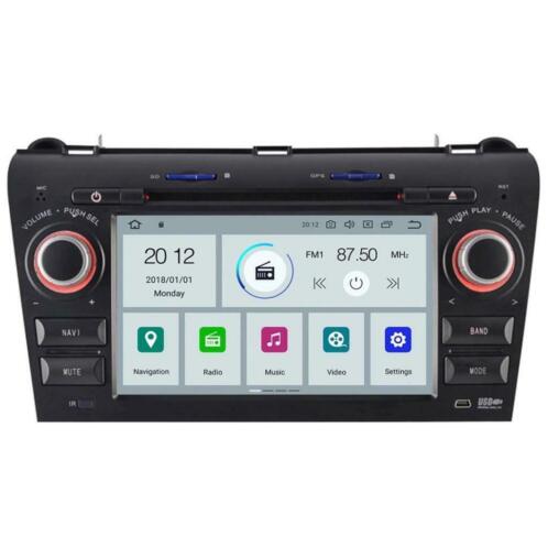 Mazda 3 Android 10 Navigatie DAB Radio CarPlay Bluetooth