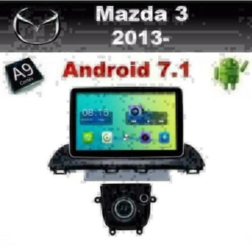 Mazda 3 navigatie android 7.1 wifi dab carkit usb 2013-
