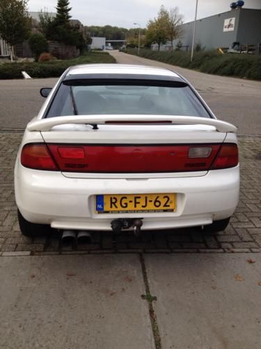 Mazda 323 1.5 I F GLX 1997 Wit met nieuwe apk en onderdelen