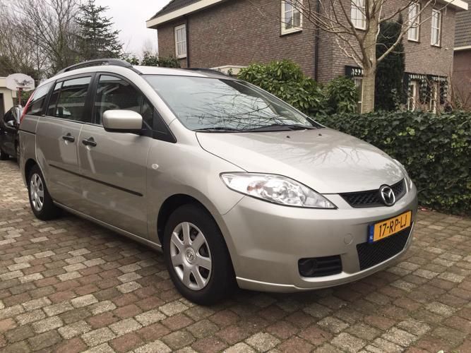 Mazda 5 1.8 Exclusive 2005 Beige airco lage km stand