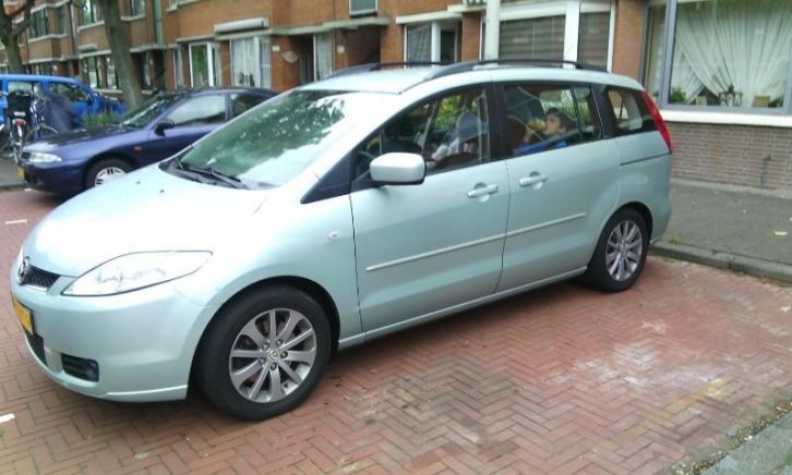 Mazda 5 1.8 Exclusive 2005 Grijs Inruil mogelijk