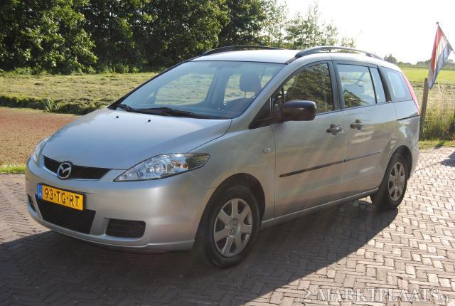 Mazda 5 1.8 Executive, bouwjaar 2006 met NAP en nieuwe APK, 5 Persoons 