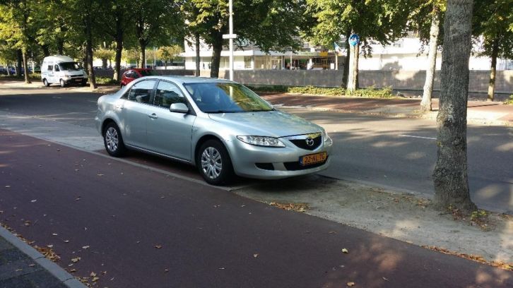 Mazda 6 1.8 SDN Exclusive 2003 Grijs Full Optie