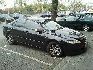 Mazda 6 1.8 SDN Exclusive 2003 Zwart