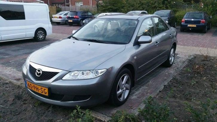 Mazda 6 1.8 SDN Exclusive 2004 Grijs NAPampCLIMAampCRUISE