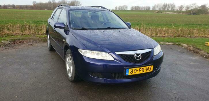 Mazda 6 1.8 Sportbreak Exclusive 2005 Blauw