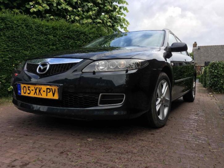 Mazda 6 1.8 Sportbreak Station 2007 Zwart