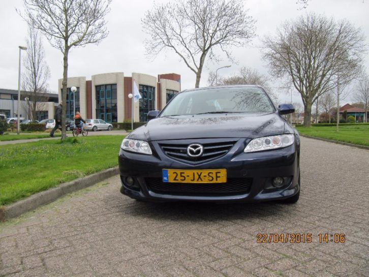 Mazda 6 2.0 Citd Sport Touring 88KW 2002 Blauw